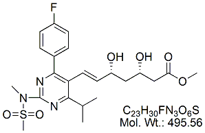 Rosuvastatin (3S,5R)-Isomer Methyl Ester